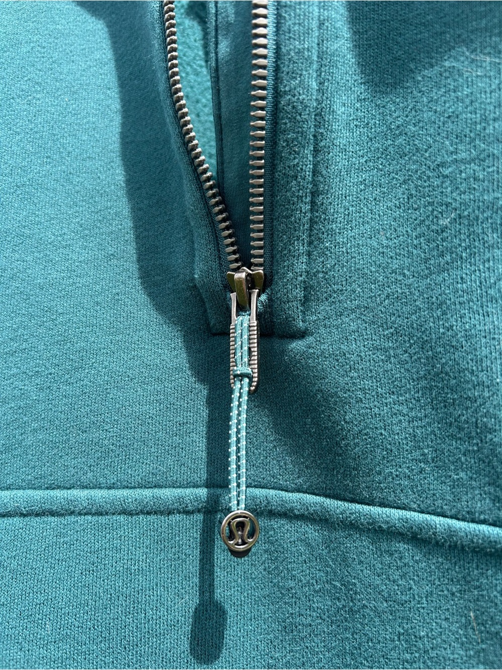 Lululemon Oversized Scuba Sweatshirt Teal XL - Picture 4 of 8